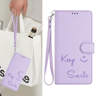 Samsung A54 A34 M34 A23 A14 5G Phone Case Universal Leather Card Holder Flip Protective Diagonal Str