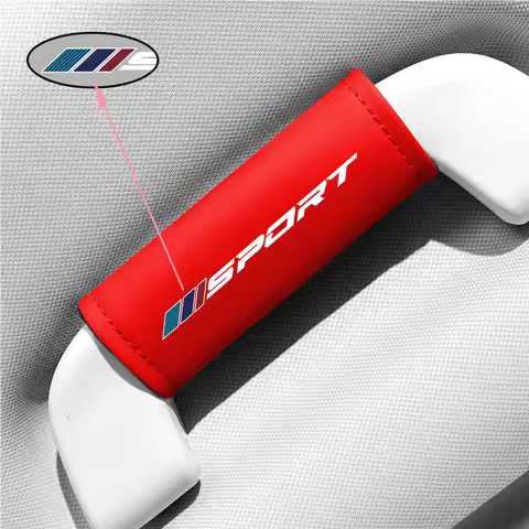1pc Stylish Car Armrest Cover, Roof Pull Handle Grip Protector For BMW 1 3 5 Series G30 G20 F30 F10 