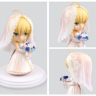 Fate Stay Night Saber 10th Anniversary Wedding Dress Seba Q Version Clay Boxed Figure