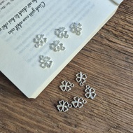4-leaf clover Charm attached to bracelets, anklets, necklaces