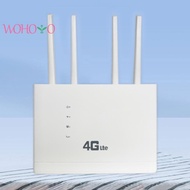 4G Wireless Router 150Mbps WiFi Router 4 Network Ports SIM Card Networking Modem [wohoyo.sg]