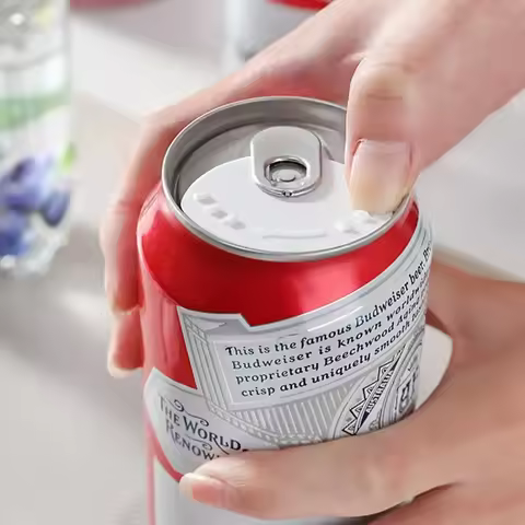 5pcs-Can Lid Can Sealer Beverage Can Cap Can Protector Barricade Soda Cap Sealer Plastic Beer Drink 