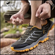 Fuguiniao 2022ผู้ชายรองเท้าเดินป่ากลางแจ้ง Trail Mountain รองเท้าลื่น Breathable ตาข่าย Rock ปีนเขากีฬารองเท้าจัดส่งฟรี