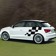 Car Door Sticker Vinyl Dedal Both Side Body Graphics Decor Accessories For Audi A1 8X GB GBA 8XF Ego