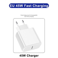 45W Fast Charger USB C Phone Adapter For Samsung Galaxy S23 S24 S25 Ultra A55 A35 A15 5G Plug Charge