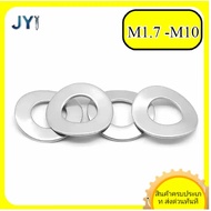 304 Stainless Steel Saddle Elastic Washer GB860 Waveform Saddle Flat Washer M1.7 M2 M2.5 M3 M4 M5 M6