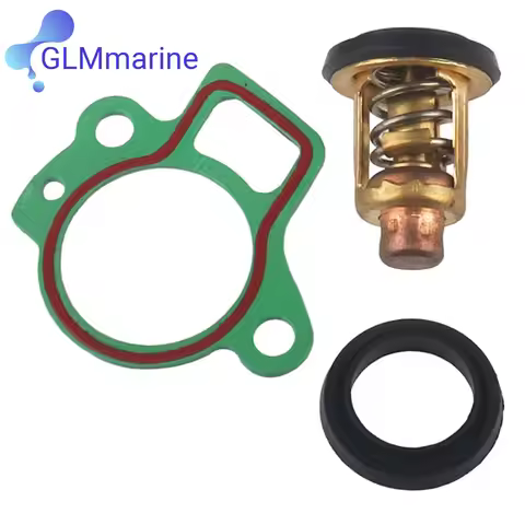 6G8-12411-00 140°F/ 60°C Thermostat Kit for Yamaha Outboard Engine Cooling System 4 Stroke 2.5-450 H