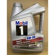 MOBIL 1 FULLY 5W-30 4LITERS ENGINE OIL MINYAK HITAM 4L 5W30 5 30 5-30 5W 30