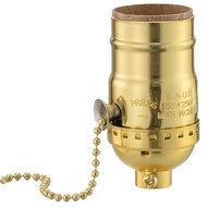 Lamp Socket with Pull Chain, E26 Standard Threaded Base, Lamp Parts for Table and Floor Lamps Replac