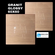 Granit Glossy 60X60 Motif Kayu Wood Habitat - Granit Lai , Granit