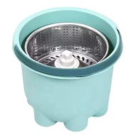 Thickened mop small god mop lotus bucket rotating mop rod no hand washing mop bucket household stainless steel mop single bucketfbeight01.th20240112231143