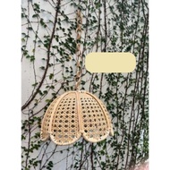 Lampu Rotan lamp shade decoration barang kawen pelamin hiasan dinding car porch lighting
