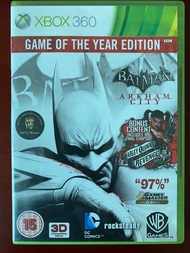 XBOX XBox360 BATMAN ARKHAM CITY 遊戲 Game