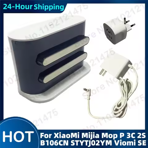 Charging Station Parts For XiaoMi Mijia Mop P 3C 2S B106CN STYTJ02YM Viomi SE Charger Dock Base Robo