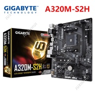 Gigabyte A320M-S2H small board DDR4 memory support Ryzen 1st to 5th generation support M.2