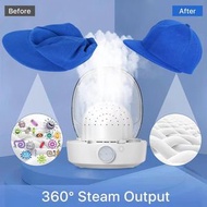 多功能帽子假髮護理機 360°蒸氣輸出 帽子護理機 蒸氣熨燙機 清潔機消毒機 自動蒸氣清潔定型器 適用於棒球帽、桶帽、氈帽，具備清潔、熨燙、乾燥功能