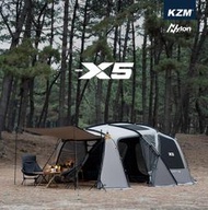 【綠色工場】🌠新帳上市🌠 KAZMI KZM NEW X5 別墅帳 帳篷 一房一廳帳 隧道帳 四季帳 露營帳 四人帳