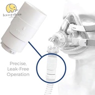 LONNGUVO CPAP Tube Adapter, Nasal  Adult CPAP Hose Connector, Accessories Cleaning Therapy CPAP Tubi