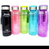 botol minum my dream 1000ml my bottle infused water 1 liter-pink