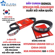 BELTS 5PK1230 (CODE: 252120350) – HYUNDAI GRAND I10 1.2 (2014-2023) KIA MORNING / I10 4-DOOR DONGIL 