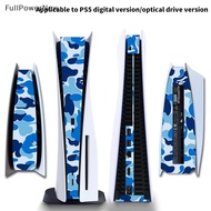 Ful  Middle Stickers Skin For PS5 Disc/Digital Edition Console Protective Shell Replacement Decoration Strip For PS5 Accessories nn