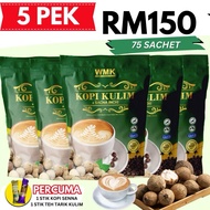 PROMO 5 PEK KOPI KULIM + SACHA INCHI ORIGINAL 75 SACHET + FREE KOPI