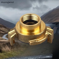 (duyongwind) Qui Connect Water Fitting Claw Couplings Tap Connectors Copper DN15 DN20 DN25 Garden Wa