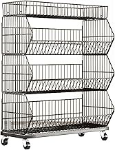 Metal Retail Display Rack, Snack Food Display Stands, Large Capacity for Storage, Candy