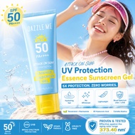 MOST LOVED | DAZZLE ME Attack on Sun UV Protection Essence Sunscreen Gel |Non-sticky