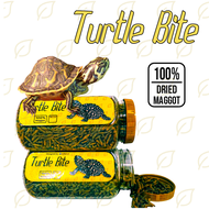 Makanan reptil Pakan Pelet Kura-kura Turtle Bite Maggot BSF Kura Brazil Kura Ambon IKANESIA