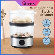 ∋◐Electric Steamer siomai Steamer siomai Food Steamer Electric 4L 2-Layer Large Capacity steamer Aik