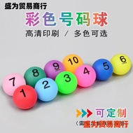 Get 8%  coupon】Color Digital Ball Number Ball Lottery Table Tennis Bidding Lottery Lottery Lottery M