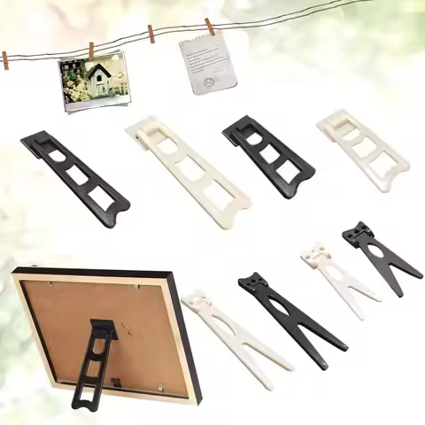 Multifunctional Picture Photo Frame Bracket Stand PVC Home Decor Mirror Art Work Display Easel Durab