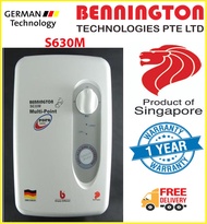 Bennington Heater S630M Multi Point Water Heater | German Technology | Singapore warranty | Express Free Delivery