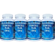 4 Celulas Madres Stemcells AFA Blue Green Algae Anti-Aging 240 Capsules