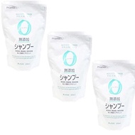 Kumano Yushi Pharmaact Additive-free Shampoo Refill 450ml [Set of 3]