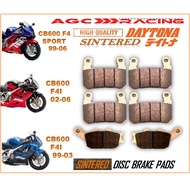 HONDA CBR600 F4I CBR600 F4 SPORT BRAKE PADS SINTERED LONG LIFE TOP QUALITY