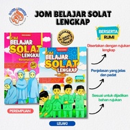 Tatacara Solat - JOM BELAJAR SOLAT LENGKAP BERSERTA RUMI EDISI WARNA- Panduan Solat - Buku Solat - P