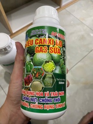 Phân Bón Lá Siêu Canxi Bo GA3 Sữa Biomax Cuốc Vàng 500ml – Chống Rụng Hoa Trái Chống Thối Nứt Tăng Đ