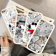 WA30 Love Snoopy Casing for hp Plating OPPO Reno 11 6 3 5 11F 10 4F F9 Pro 5G TPU material