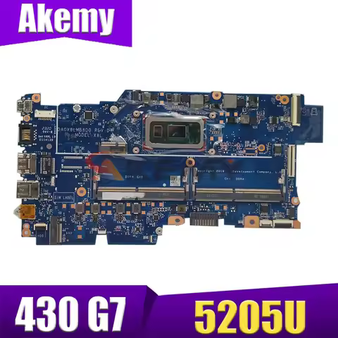 For HP Probook 430 440 G7 450 Laptop Motherboard DA0X8LMB8D0 5205U i3-10110U i5-10210U i7-10510U Mai