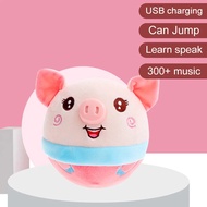 Electronic Dog Toy Ball Bouncing Jump Balls Talking Interactive Dog Plush Doll Toys New Gift For s