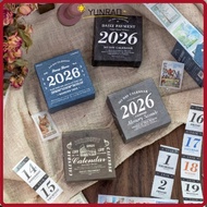 YUNRAO Washi Tape Stickers, Daily Life Design Vintage Style Journal GO 365pcs, Instagram Style One-a