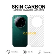 Xiaomi 17 Ultra Xiaomi 17 Pro Max Xiaomi 17 Xiaomi 17 Pro Skin Carbon Garskin Anti-Scratch Back Xiao