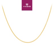 HABIB 375/9K Yellow Gold Necklace RS(035)-375Y
