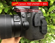 ยาง USB กล้อง Canon 70D (ยางปิดช่อง Mic และ ช่อง HDMI) มือ 1 ตรงรุ่น