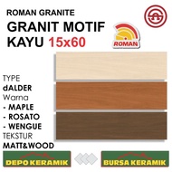 Granit Motif Kayu Roman dAlder SERIES 15x60