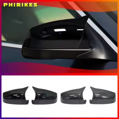 Rearview Mirror Cap Wing Side Mirror Cover Fit For BMW E60 E61 F10 F11 2011-2015 F01 F02 2009 -2011 