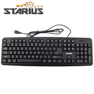 Starius K-1017 USB Keyboard | Full-size Enhanced Keyboard