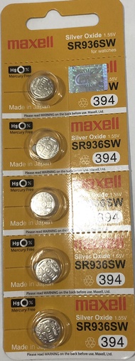 Pin Đồng Hồ Đeo Tay Maxell SR936SW - 394 1.55v Hàng Chính Hãng